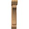 Ekena Millwork Legacy Slat Smooth Bracket w/ Offset Brace, Western Red Cedar, 7 1/2"W x 34"D x 40"H BKT0806X34X40LEC06SWR - alternate 3